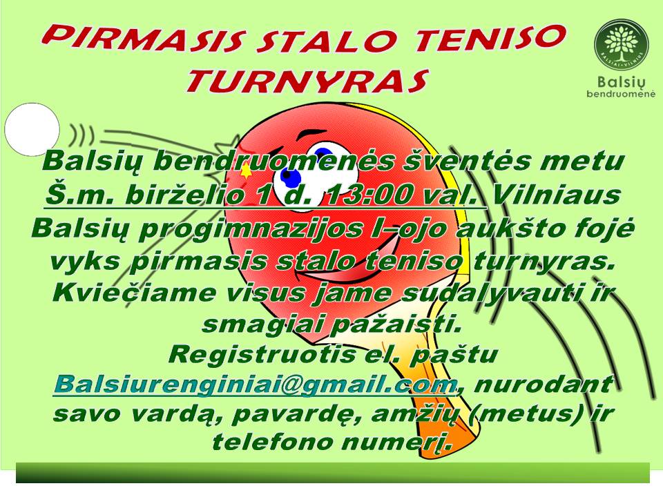 Pirmasis STALO Teniso Turnyras