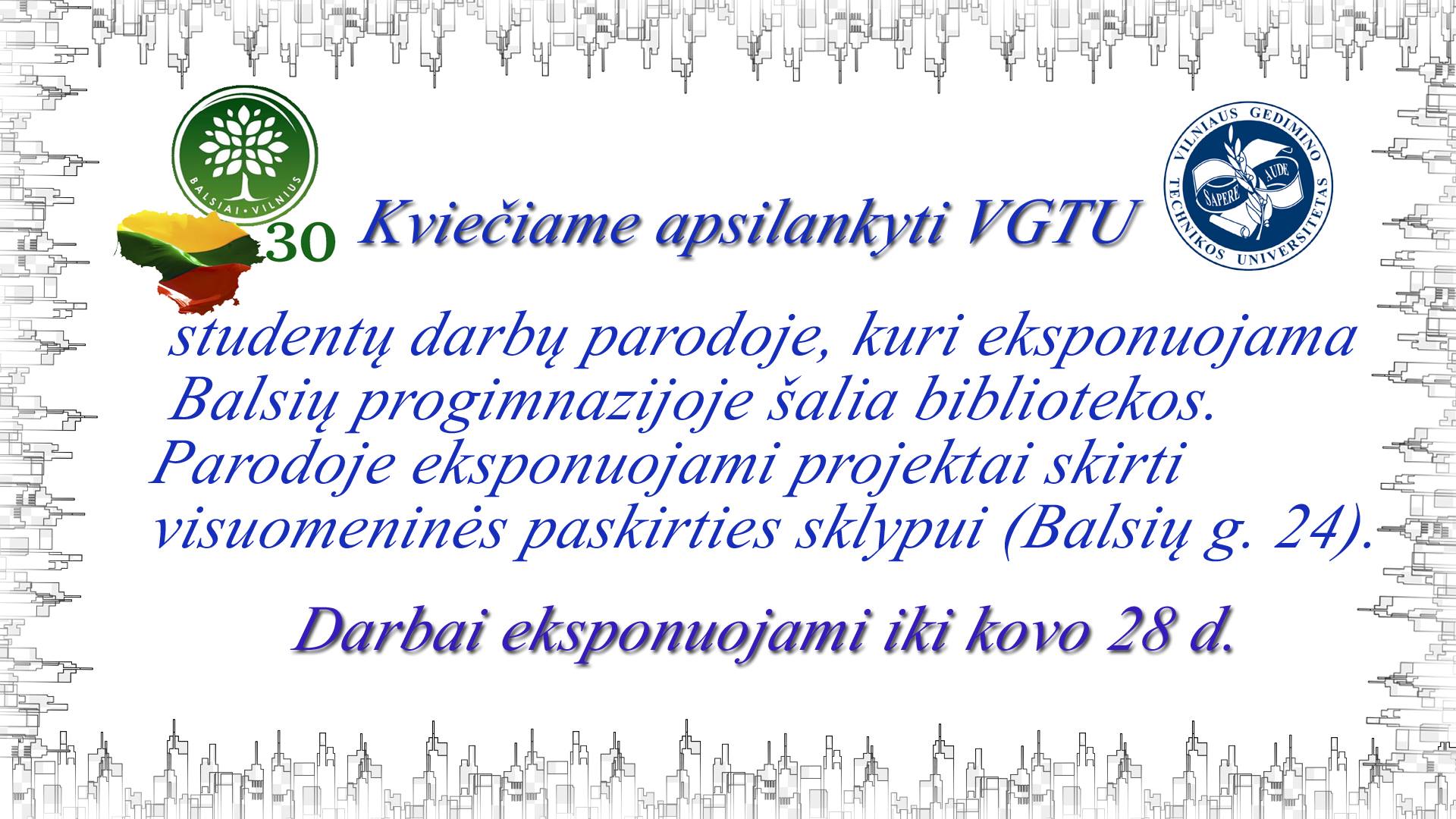 ATŠAUKTA Balsių Bendruomenės centro vizualizacijų paroda